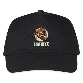 Slow lorises Loris - Kids’ Baseball Cap - black - Front