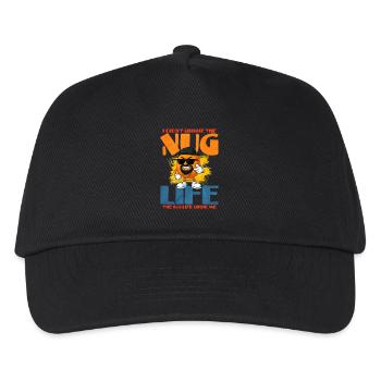 Chicken Nugget - Kinder Basecap - Schwarz - Vorne