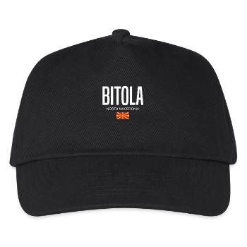 Bitola North Macedonia - Kids’ Baseball Cap - black - Front