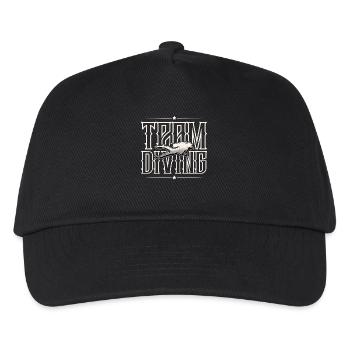 Team Diving - Kinder Basecap - Schwarz - Vorne