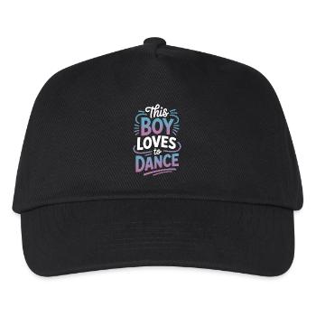 Dancing Saying Boys Dance Funny Dancing Gift - Kids’ Baseball Cap - black - Front