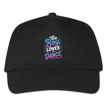 Dancing Saying Boys Dance Funny Dancing Gift - Kids’ Baseball Cap - black - Front