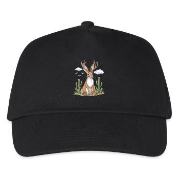 Jackalope Desert - Kids’ Baseball Cap - black - Front