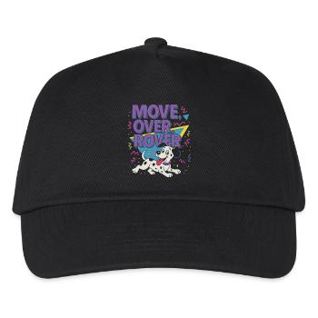 Move over Rover - 80er - Kinder Basecap - Schwarz - Vorne