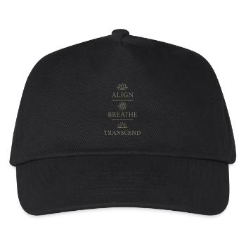 Boho Yoga Cadeau spirituel pour les yogis conscients - Casquette de baseball Enfant - noir - Devant