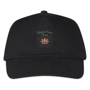 Boho Yoga Cadeau spirituel pour les yogis conscients - Casquette de baseball Enfant - noir - Devant