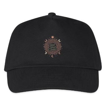 Boho Yoga Cadeau spirituel pour les yogis conscients - Casquette de baseball Enfant - noir - Devant
