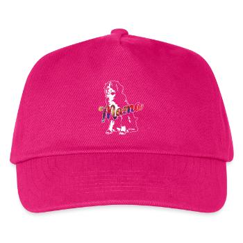 Bernese Mountain Mama - Kids’ Baseball Cap - fuchsia - Front