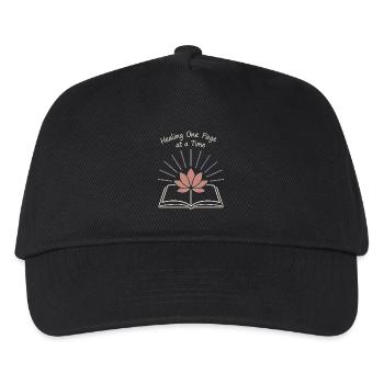 Gratitude Practice Journal Lover Emotional - Kids’ Baseball Cap - black - Front