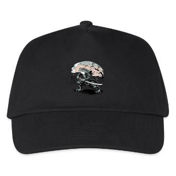 DER WEG DES KRIEGERS - Kinder Basecap - Schwarz - Vorne