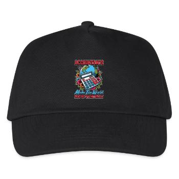 Les comptables comptables font la feuille de calcul du monde - Casquette de baseball Enfant - noir - Devant