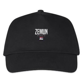 Zemun Serbien - Kinder Basecap - Schwarz - Vorne