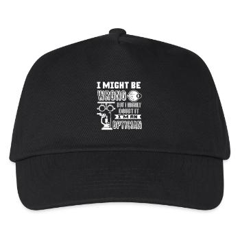 Optician I am An Optician - Kids’ Baseball Cap - black - Front