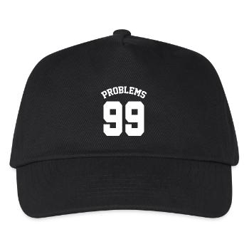 99 Problems Funny Matching Couples - Kids’ Baseball Cap - black - Front