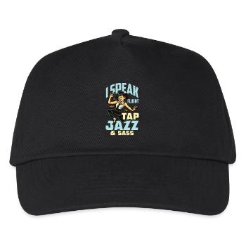 Dance Teacher I Speak Fluent Tap Dancing School - Kids’ Baseball Cap - black - Front