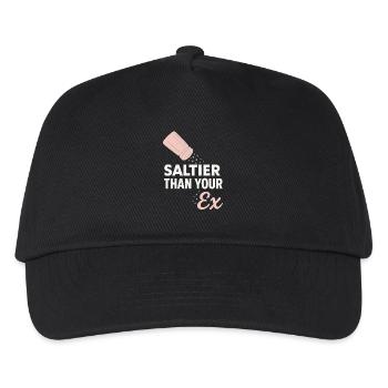 Salt Lover Sodium Dependent Nacl Meme - Kids’ Baseball Cap - black - Front