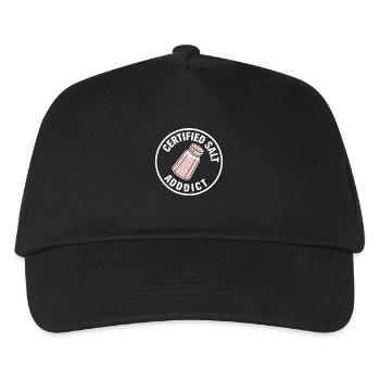 Salt Lover Sodium Dependent Nacl Meme - Kids’ Baseball Cap - black - Front