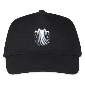 Déguisement de fantôme - Casquette de baseball Enfant - noir - Devant