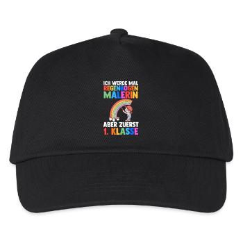 Daycare Leavers First Grade School Enrollment Schoolchild - Kids’ Baseball Cap - black - Front