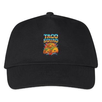 Tacos - Kids’ Baseball Cap - black - Front