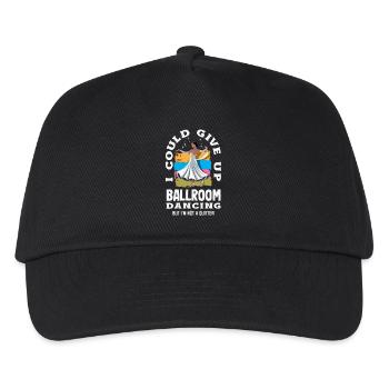 Give Up Ballroom Dancing Not A Quitter - Kinder Basecap - Schwarz - Vorne