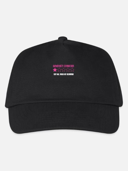 Breast Cancer Review - Kids’ Baseball Cap - black