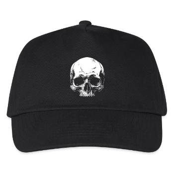 Skull - Kids’ Baseball Cap - black - Front