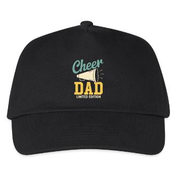 Cheer Dad - Kinder Basecap - Schwarz - Vorne