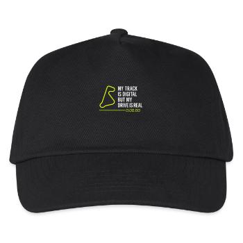 Sim Racing Simulator Cockpit Esports Racer - Kids’ Baseball Cap - black - Front
