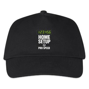 Sim Racing Simulator Cockpit Esports Racer - Kids’ Baseball Cap - black - Front