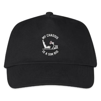 Sim Racing Simulator Cockpit Esports Racer - Kids’ Baseball Cap - black - Front