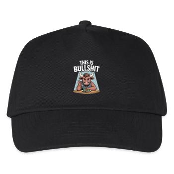 This Is Bullshit Salad Edition - Kids’ Baseball Cap - black - Front