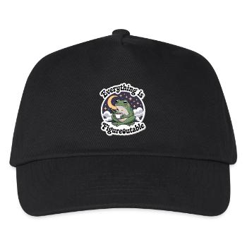 FROSCH SANFT - Kinder Basecap - Schwarz - Vorne