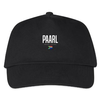 Paarl Südafrika - Kinder Basecap - Schwarz - Vorne