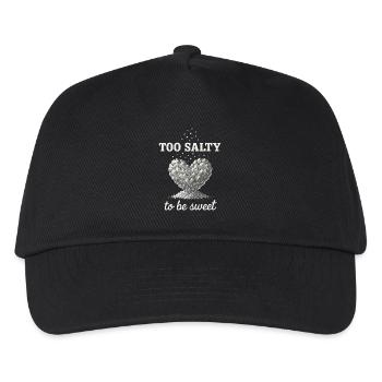 Salt Lover Sodium Dependent Nacl Meme - Kids’ Baseball Cap - black - Front