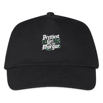 Prettiest Girl – Sarcastic Goth Shirt - Kids’ Baseball Cap - black - Front