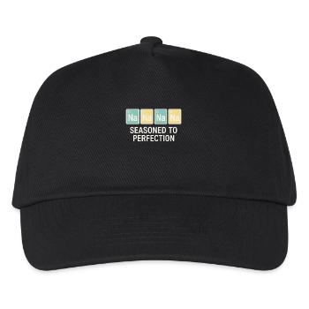 Salt Lover Sodium Dependent Nacl Meme - Kids’ Baseball Cap - black - Front