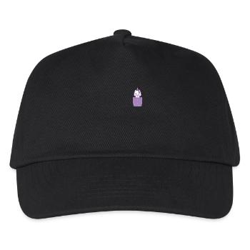 Unicorn in Breast Pocket Cute Unicorn in my Pocket - Kids’ Baseball Cap - black - Front