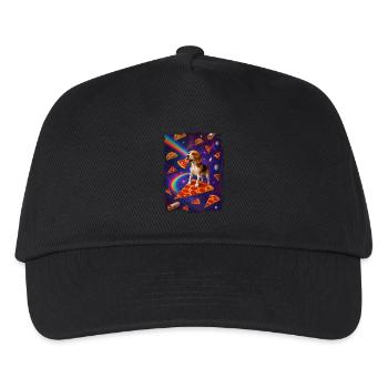 Beagle - Casquette de baseball Enfant - noir - Devant