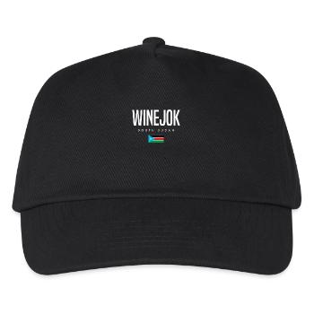 Winejok South Sudan - Kids’ Baseball Cap - black - Front