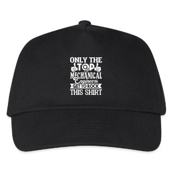 Only The Top Mechanical Engineer - Kids’ Baseball Cap - black - Front