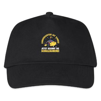 Daycare Leavers School Enrollment Schoolchild - Kids’ Baseball Cap - black - Front