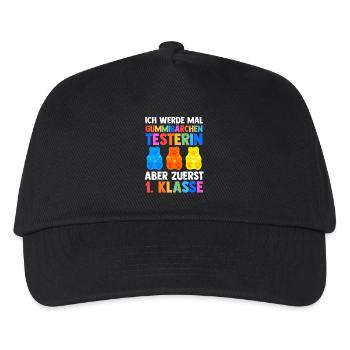 Daycare Leavers First Grade School Enrollment Schoolchild - Kids’ Baseball Cap - black - Front