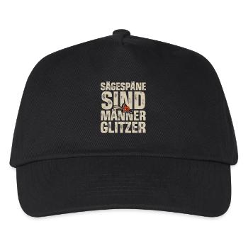 Holzfäller - Kinder Basecap - Schwarz - Vorne
