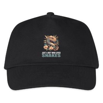 Serpents Serpent - Casquette de baseball Enfant - noir - Devant