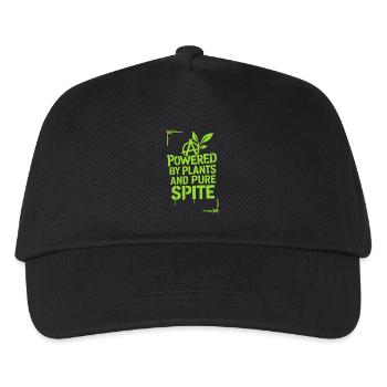 Vegan Punk Rebell Vegan Vegan Anarchist Vegan - Kinder Basecap - Schwarz - Vorne