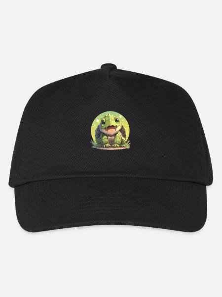 Schnappschildkröten Schnappschildkröte - Kinder Basecap - Schwarz