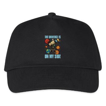Astrologer The Universe Is On My Side Astronomer - Kids’ Baseball Cap - black - Front