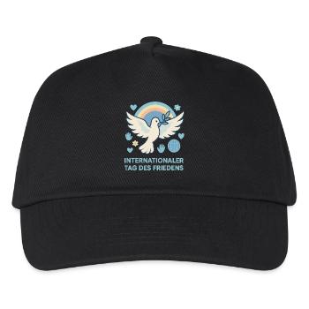 The Dove of Peace - Kids’ Baseball Cap - black - Front