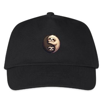 Yin Yang Sloths - Kids’ Baseball Cap - black - Front